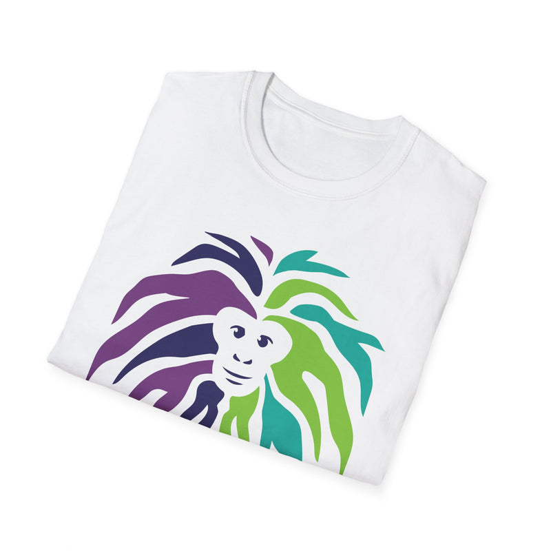 Fuzzy Monkey Coffee Co Unisex Softstyle T-Shirt - Fun & Trendy Coffee Lover Tee