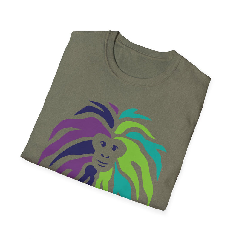 Fuzzy Monkey Coffee Co Unisex Softstyle T-Shirt - Fun & Trendy Coffee Lover Tee