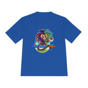 Unisex Moisture Wicking Tee - Mascot Fuzzy Monkey