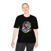 Unisex Moisture Wicking Tee - Mascot Fuzzy Monkey
