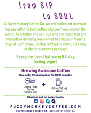 Kipunji Monkey - Tanzania - Specialty Grade Coffee - Light Roast