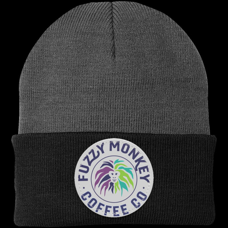Knit Cap - Patch - Round Logo