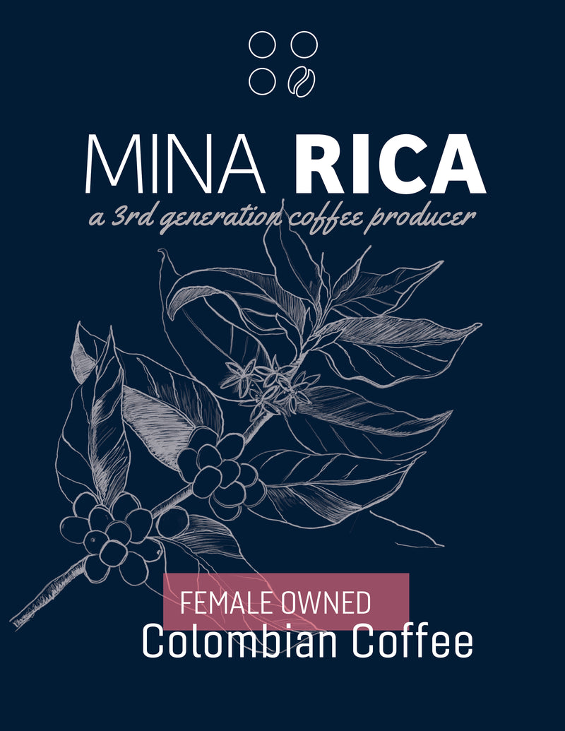 Mina Rica Colombian Coffee, Specialty Grade, Colombia