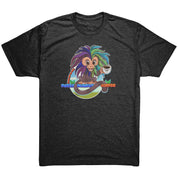Next Level Mens Triblend TShirt - Cartoon Fuzzy Monkey
