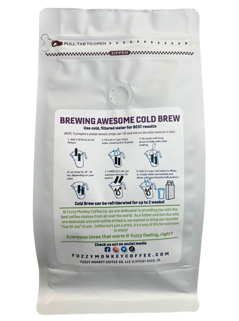 House Blend Cold Brew Packs - Specialty Grade Coffee - City+ Medium Roast