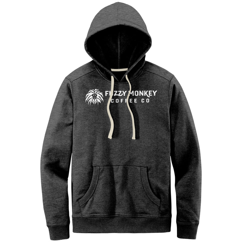 District Mens Re-Fleece Hoodie - Large Monkey Head