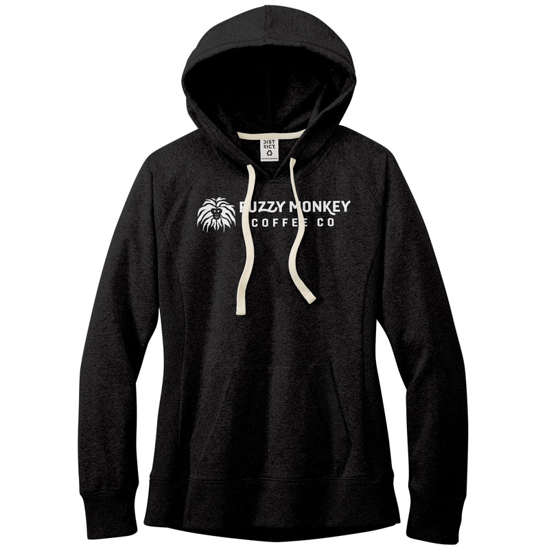 District Women's Re-Fleece Hoodie - Large Monkey Head