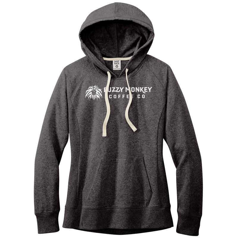 District Women's Re-Fleece Hoodie - Large Monkey Head