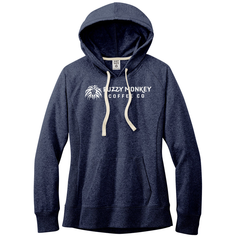 District Women's Re-Fleece Hoodie - Large Monkey Head