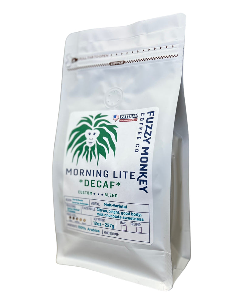 Morning Lite - Decaf Blend - Specialty Grade Coffee - American Medium Roast