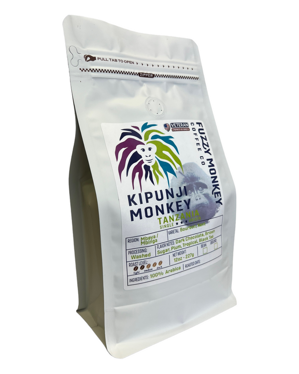 Kipunji Monkey - Tanzania - Specialty Grade Coffee - Light Roast