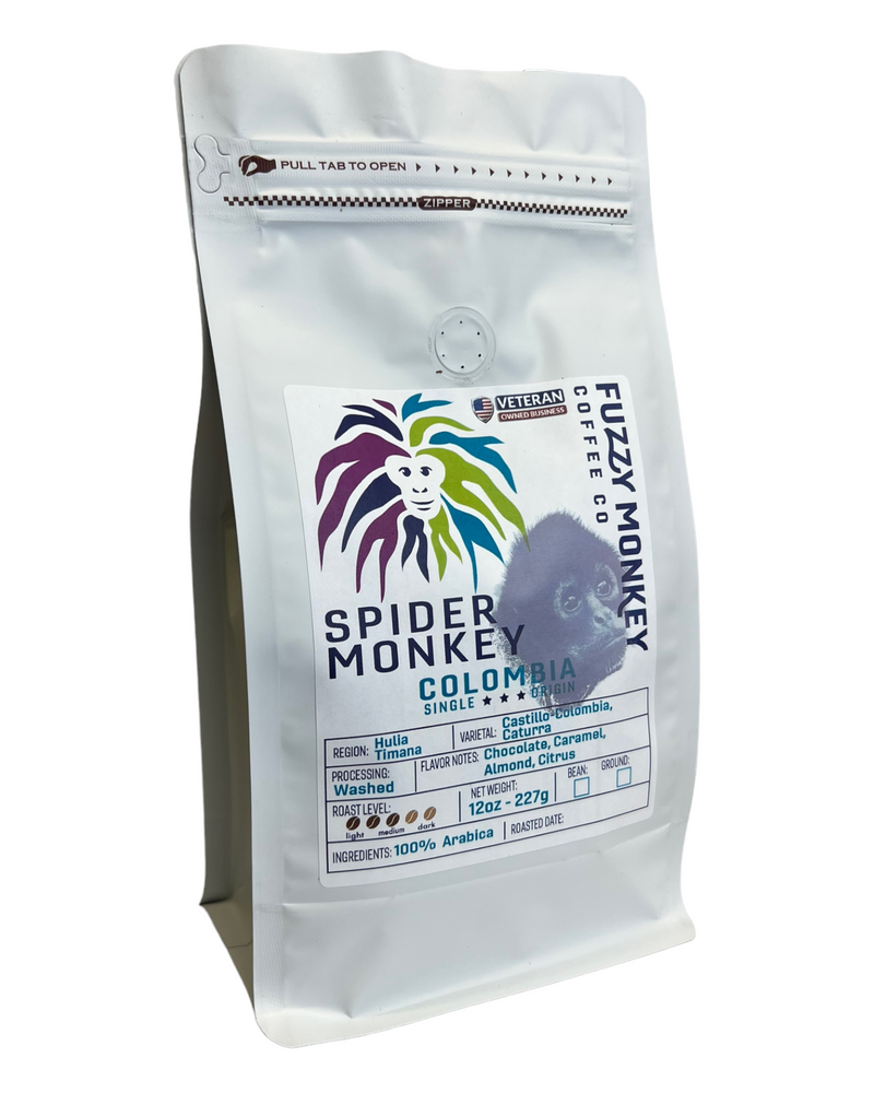 Spider Monkey - Colombia - Specialty Grade Coffee - City Medium Roast